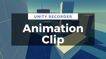 Unity Dersleri - Unity Recorder 1 - Animation Clip Kaydetme