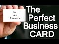 5 Tips to Create the Perfect Business Card | How To Design Professional Business Cards
