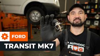 Cum schimbare Curea alternator FORD TRANSIT MK-7 Box - video online gratuit