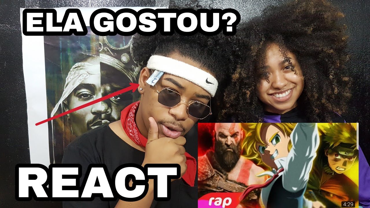 meliodas e naruto - o poder da minha ira | nerd hits(react) Rap do Kratos, Meliodas e Naruto - O PODER DA MINHA IRA | NERD HITS(7minutoz)(REACT)