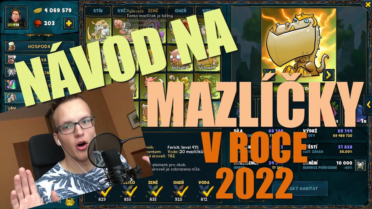Shakes & Fidget [TUTORIÁL] - Jak na MAZLÍČKY v roce 2022 (KP/CZ/FHD)