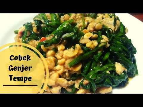 resep-cobek-genjer-tempe---masakan-kampung-sederhana