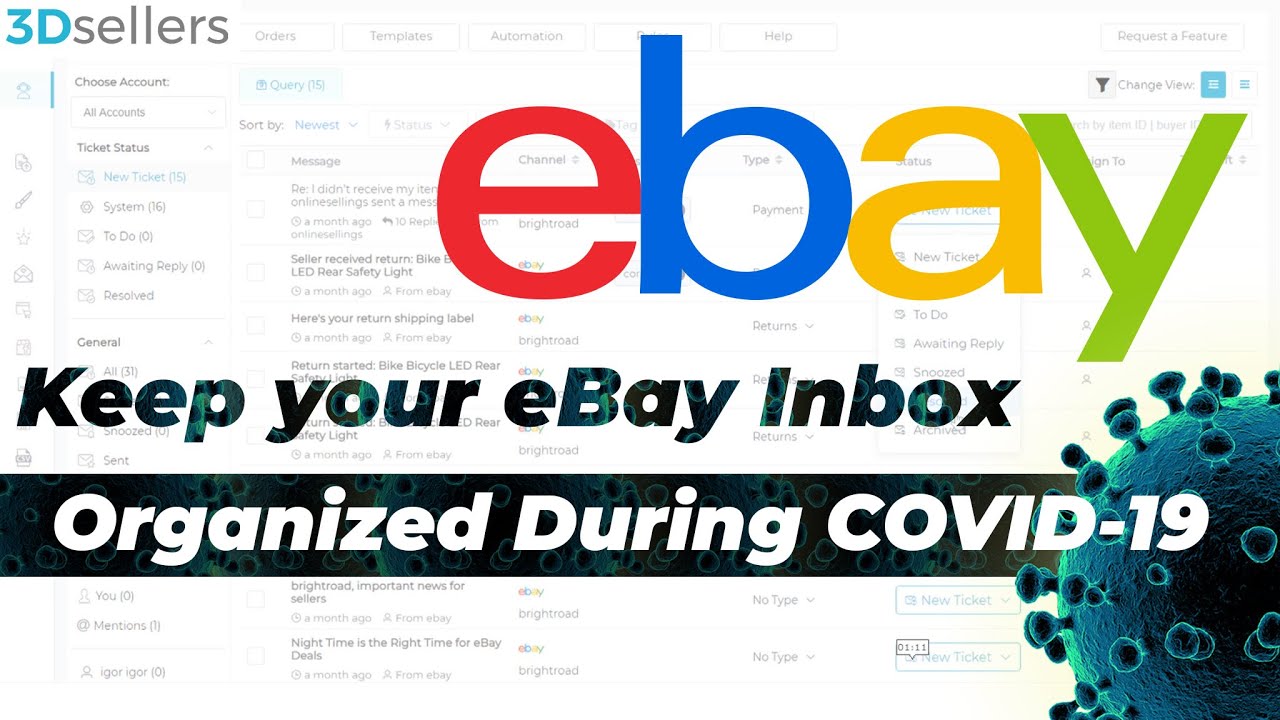 Keep Your Ebay Inbox Organized During Covid 19 Customer Support