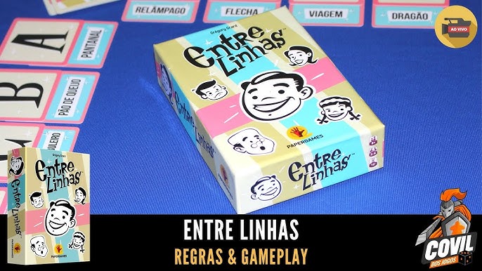 Entre Linhas + 4 Expansões Grátis - PaperGames - Jogos de Mesa