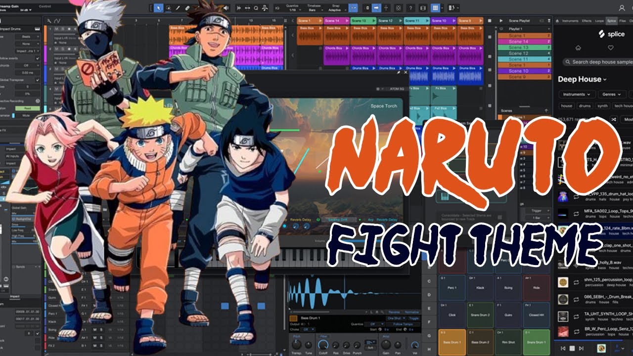 The Raising Fighting Spirit || Naruto Fight Theme || KD BALAN