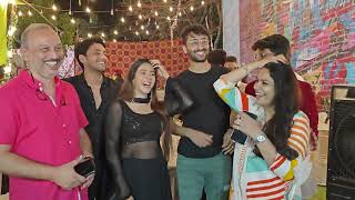 Hiba Nawab And Shaheer Shaikh At Deepa Shahi and Rajan Shahi Arrive for Iftar Party*