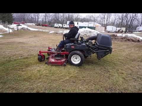 #500 - Toro Z Master 74958 Commercial Mower With Bagging System, 60" Deck