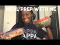 MEAL PREP WITH ME | WHAT I ATE FOR BREAKFAST AND DINNER