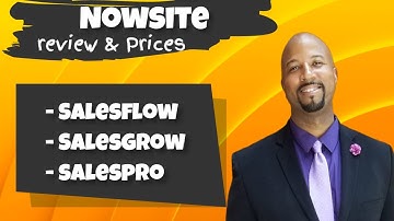 SalesFlow | Nowsite Salesflow, SalesGrow  and SalesPro new price Review💰 | Nowsite Salesflow