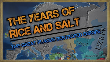 EU4 but the Great Plague Destroyed Europe (AI Only Timelapse)