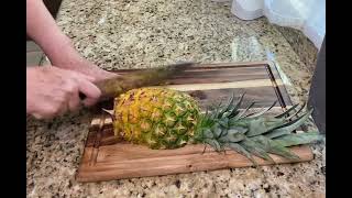 Cómo cortar una piña 🍍