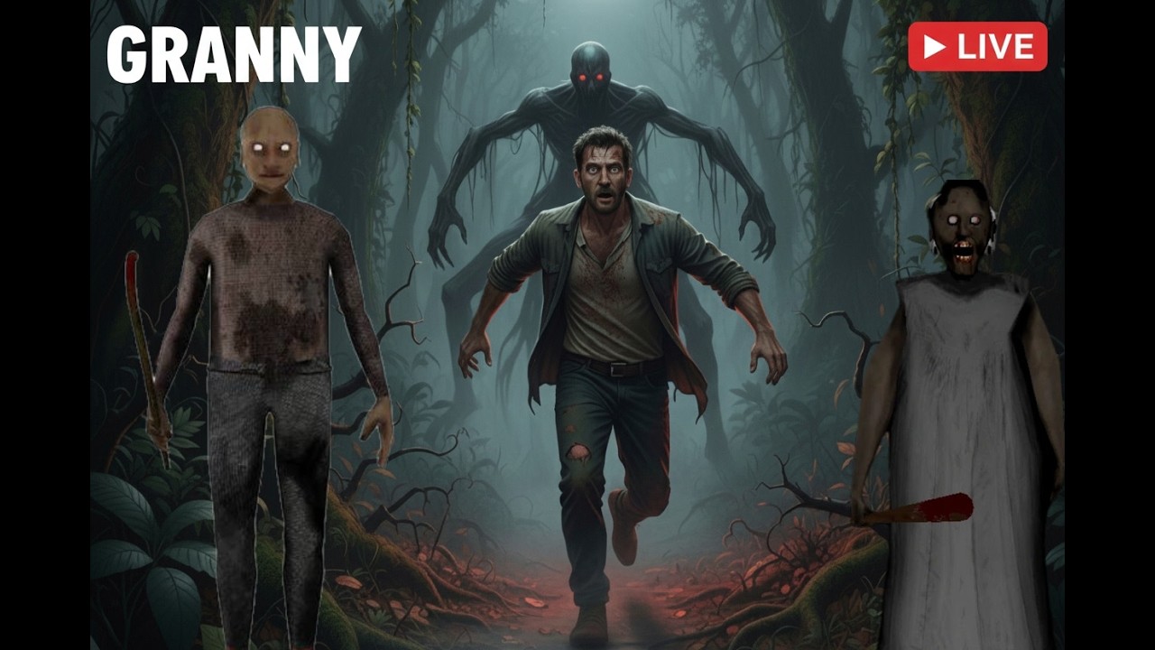 😱🔥 Granny Grandpa robot vs me Granny Legacy  #granny #shortslive #shortsfeed