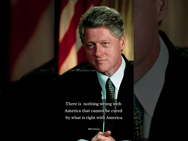 Quotes by Bill Clinton | American politician | quotes cam #billclinton #q #quotescam #quotes24life class=