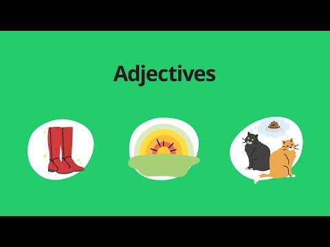 Adjectives – English Grammar Lessons