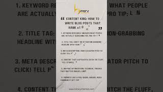 Content King How To Write Blog Posts That Rank On Google.