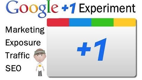 +1 Button Experiment By Google - how to add plus one button to your website