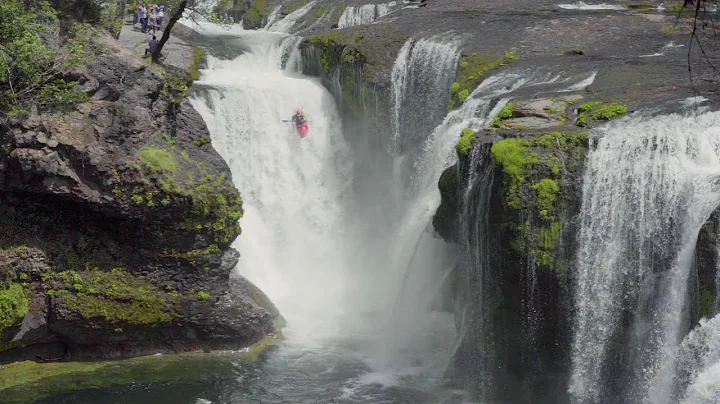 Dustin Leslie and Ben Miller kayaking Lower Lewis ...