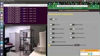 Two vessel brewing equipment preliminary test