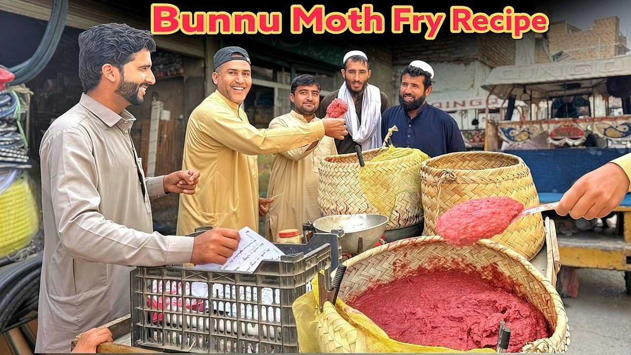 Bannu Moth Fry Recipe🔥‍ ٹھیلا سٹائل موٹ | Bannu Famous Moth Recipe | Bunnu Street Food By Musa Khan