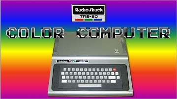 An intro to the CoCo - The Radio Shack TRS-80 Color Computer