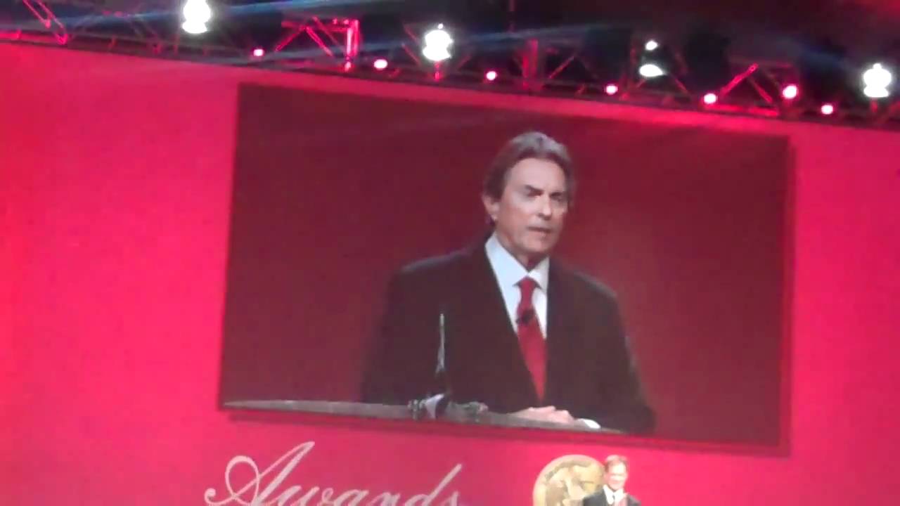 Larry Strother announces the Gene Francis Memorial Award win YouTube