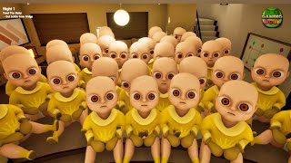 The Baby In Yellow - What if I Playing Against 100 Giant Baby?! New Update HD