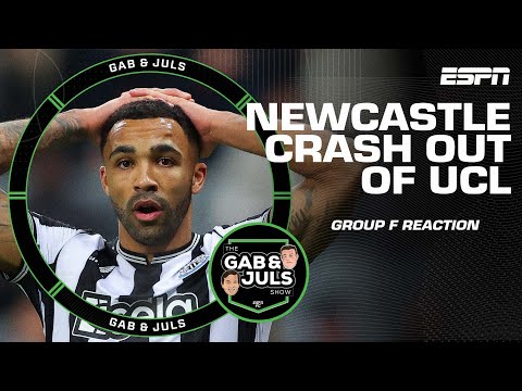 Champions League REACTION! Group F: Newcastle crash out as Dortmund & PSG advance | ESPN FC