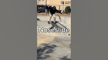 Nose Slide Tutorial #skate #skaterboy