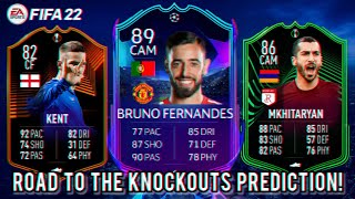 MY ROAD TO THE KNOCKOUTS PREDICTIONS! w/89 B.Fernandes, 82 Ryan Kent & MORE! |FIFA 22 ULTIMATE TEAM|
