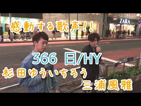 感動する歌声！！366日/HY（杉田ゆういちろう&三浦風雅）