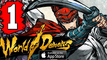 WORLD OF DEMONS Gameplay Walkthrough Part 1 FULL GAME Lets Play (iOS / Android)