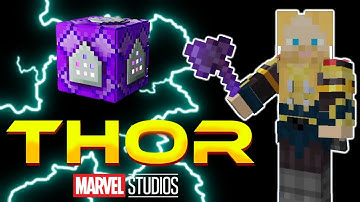 Unleash the power of Thor in Minecraft with command blocks!