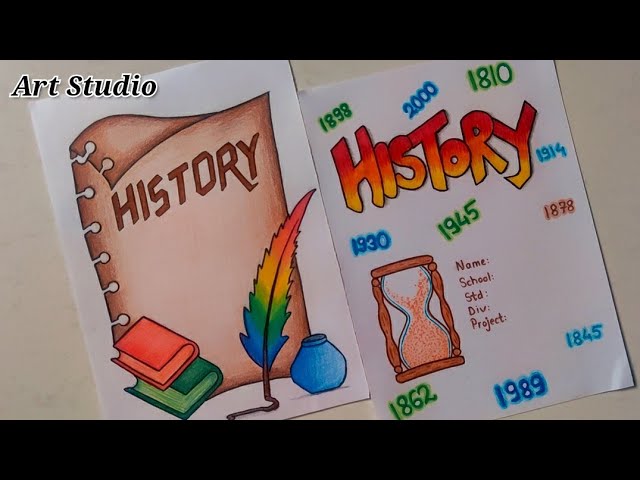 History Border Design For Project File