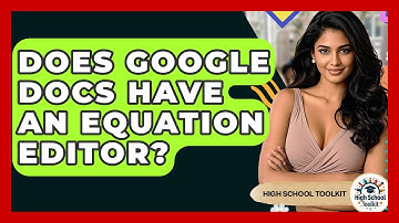 Does Google Docs Have An Equation Editor? - High School Toolkit