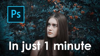 Photoshop Blue tone editing in just 1 minute | By mukeshmack