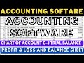 fully Automatic Accounting software in Excel |G-Journal |Trial Balance Profit and loss Balance sheet