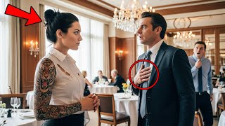Millionaire CEO Humiliates Waitress — Then Froze When A Tattoo Reveals Her True Identity