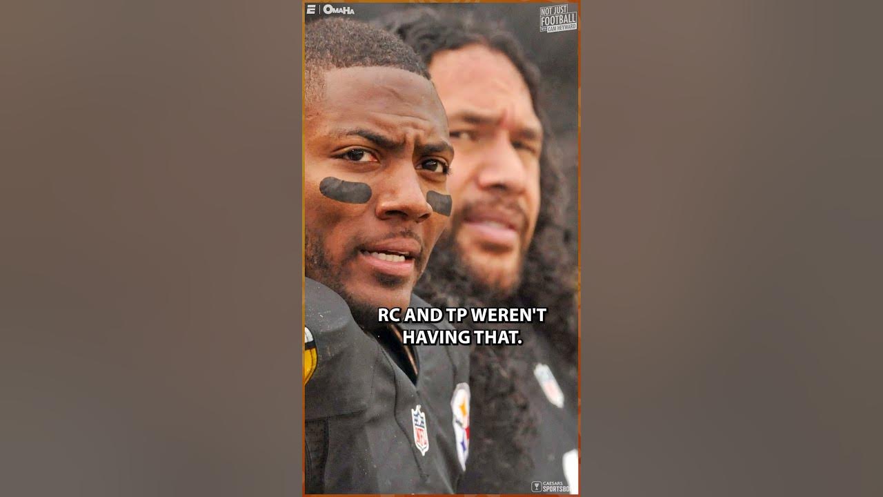 Antonio Brown, Troy Polamalu, Ryan Clark and other Steelers fought during training camp 😳 #shorts
