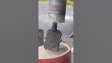 DIY Easy Metal Casting #shorts #shortsfeed #cool