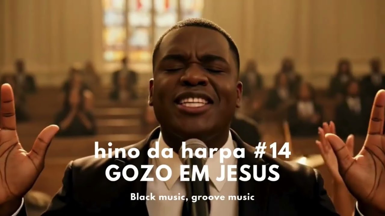 GOZO EM JESUS / HINO DA HARPA #14 / BLACK MUSIC, GROOVE MUSIC, SOUL MUSIC #blackgospel