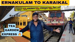 ERNAKULAM TO KARAIKAL EXPRESSTrain travel vlog|Michael Raj