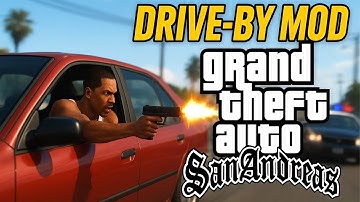Drive-By Mod for GTA San Andreas - Shoot from Any Car Like in GTA 5! [2025 NEW] #GTASA #DriveByMod
