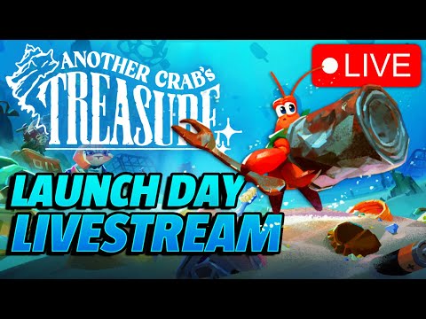 🔴 Shellden Ring Crab Souls launch day | Another Crab's Treasure | Nintendo Switch Livestream