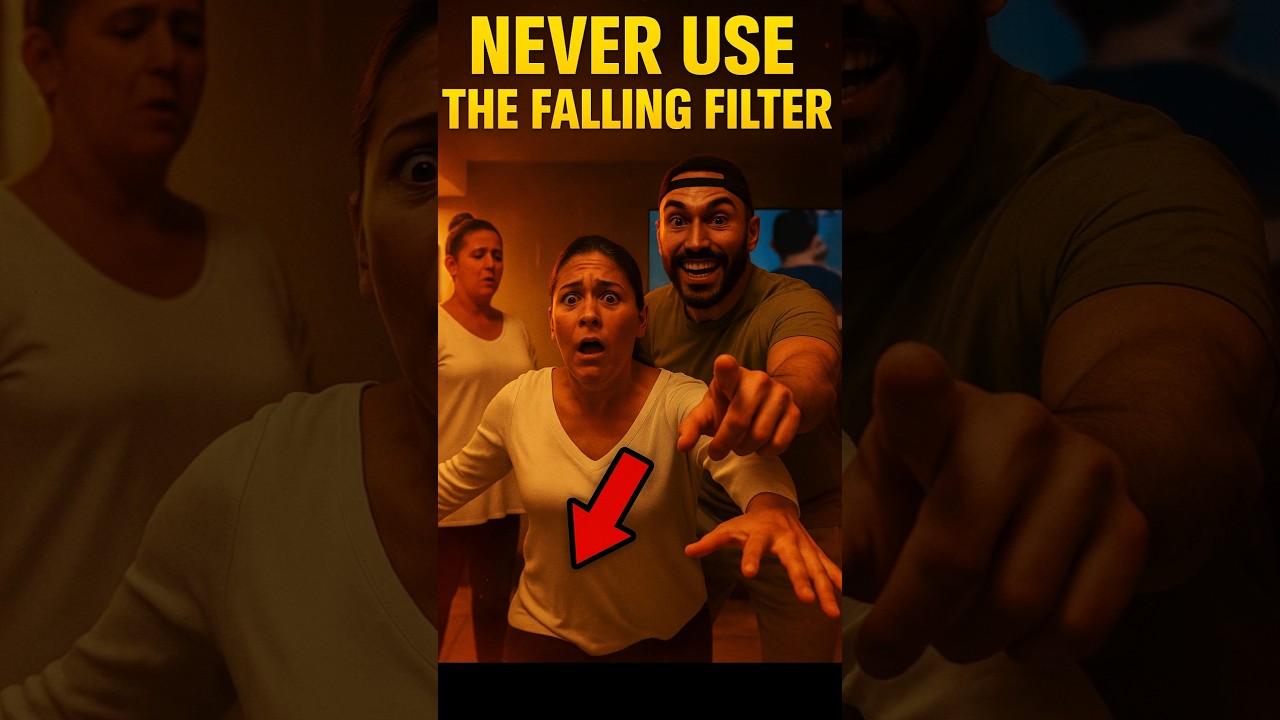 NEVER USE THE FALLING FILTER 📱😨⬇️