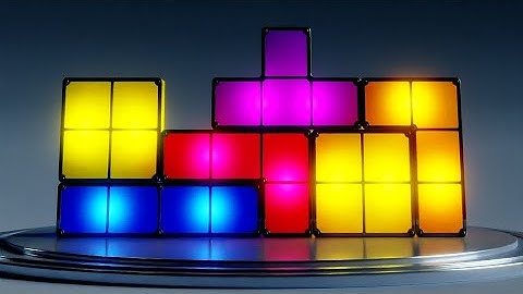 Tetris Lamp 4