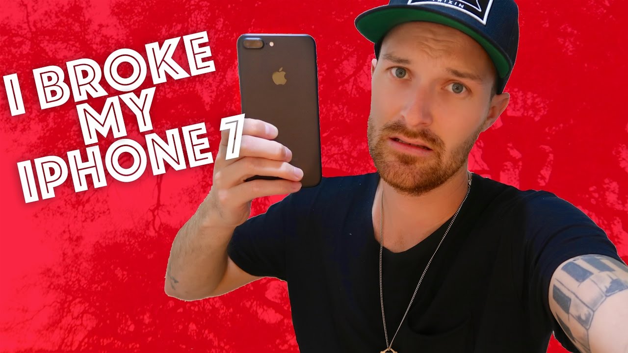 WOW I BROKE MY IPHONE 7 YouTube