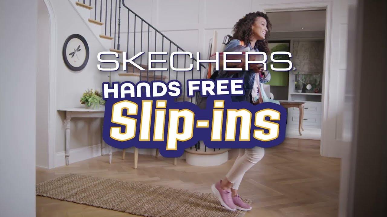 Nuevas Skechers Slip-ins ¡Tecnología manos libres! - YouTube