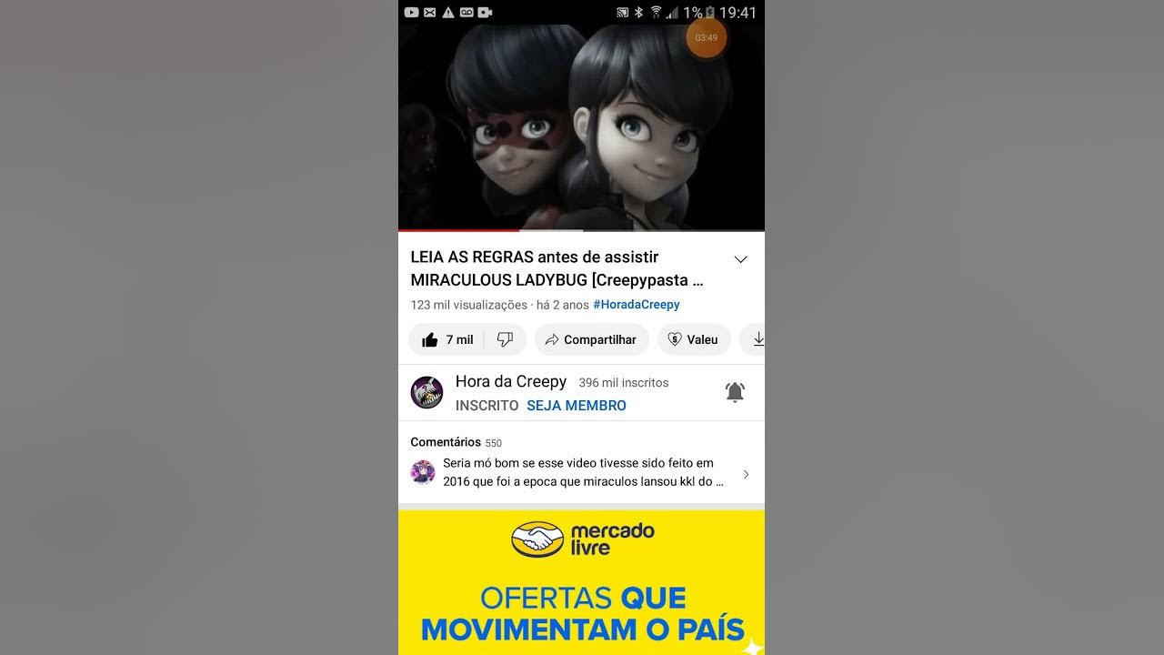 LEIA AS REGRAS antes de assistir MIRACULOUS LADYBUG [Creepypasta Miraculous  Ladybug] 