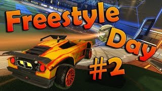 Нарезка фристайл голов, фейлов и веселых моментов #2 | Rocket League