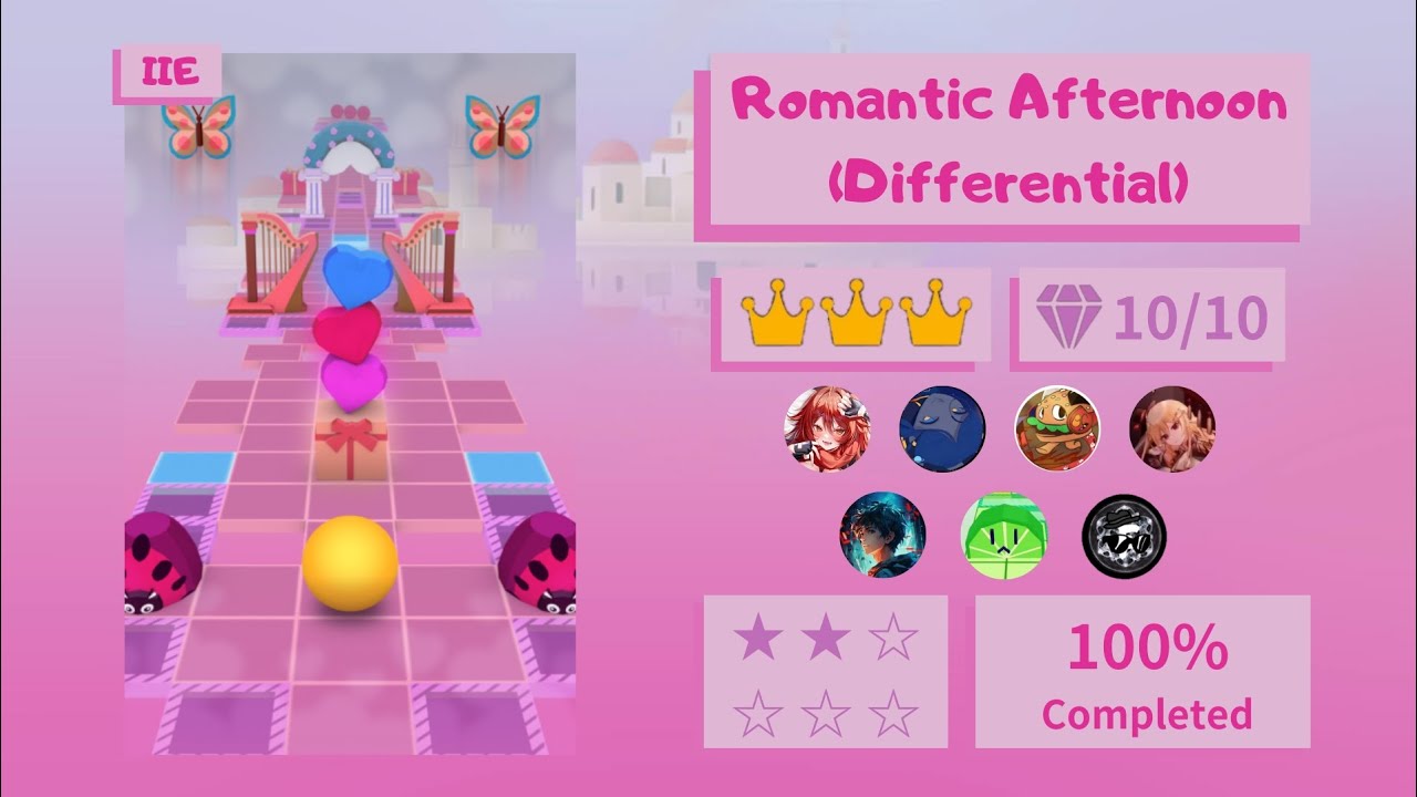 [Collab] IIE2.0 - Romantic Afternoon (Differential) 浪漫午後（差分）| ⭐⭐